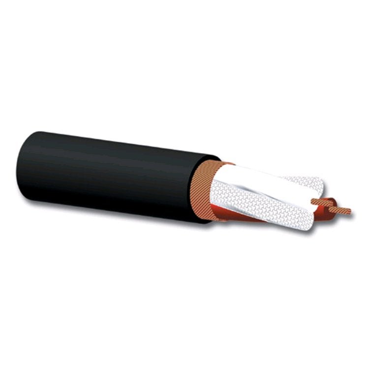 Procab MC305/1 audiokabel, 2x 0.23 mm², ø 6 mm, 100 m