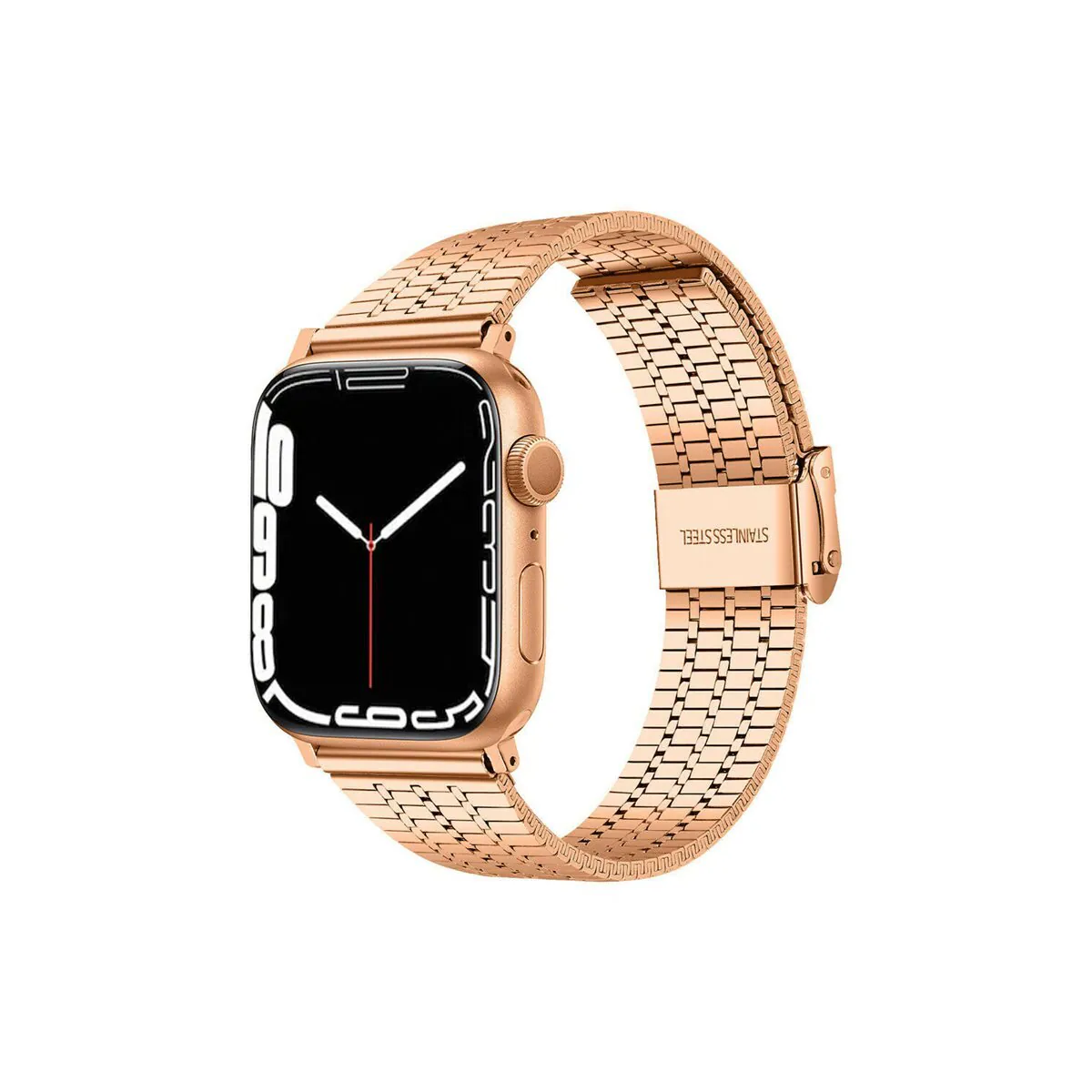 Mesh armbånd i rustfritt stål Apple Watch 7 (41 mm) - Gull