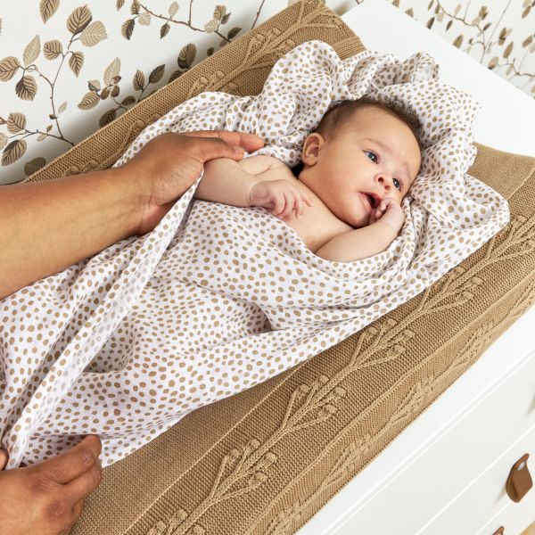 Meyco Romantic Flower Waskussenhoes Taupe