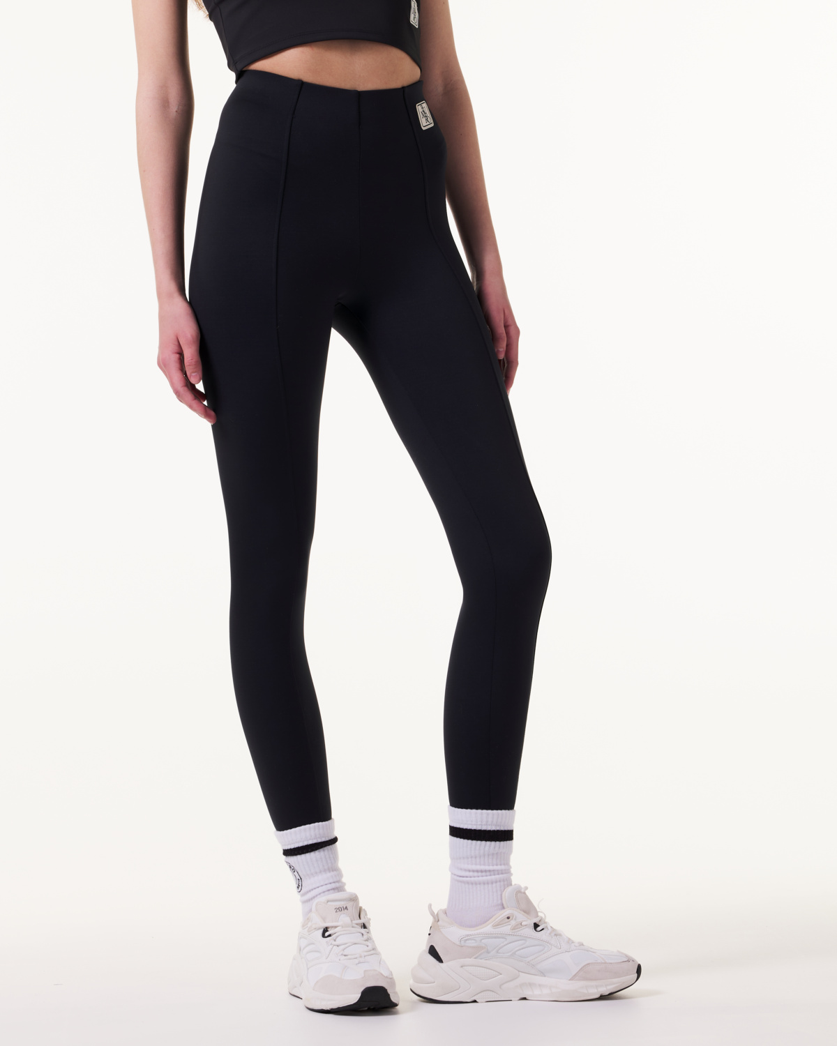 Bumpro Work to Workout Scuba Leggings Black