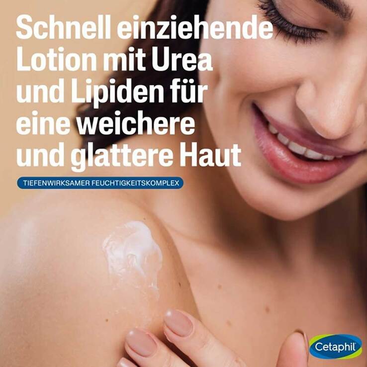 Cetaphil Pro Urea 10% intensiv aufbauende Feuchtigkeitslotion, 2x500 ml