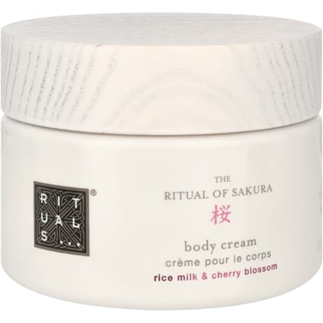 Bodycreme m. rismælk og kirsebærblomst