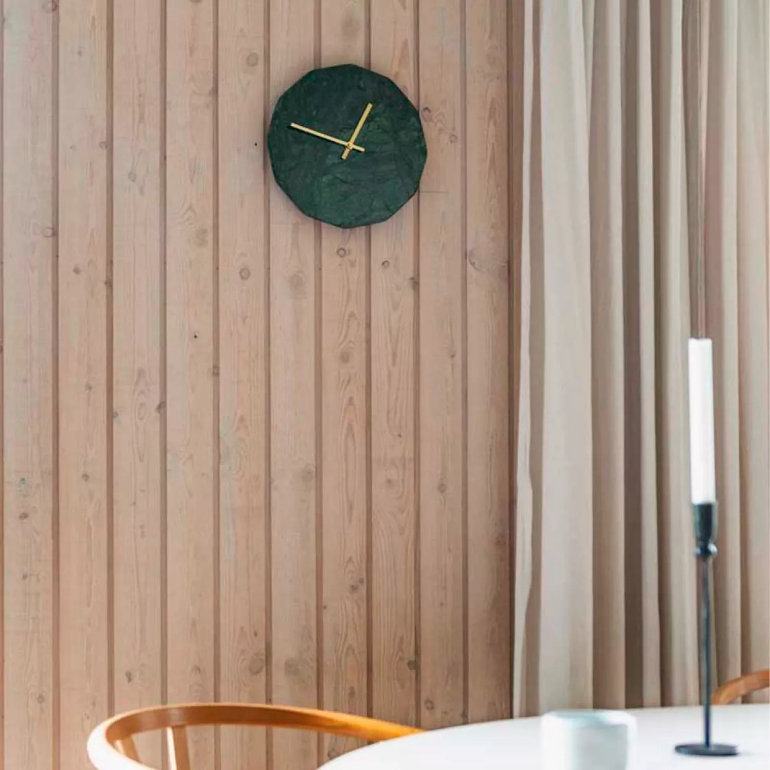 Hemverk Marble Verde Vægur 702609105028
