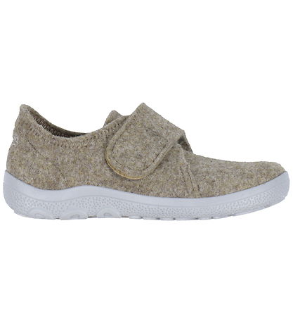 Superfit Hjemmesko - Uld - Happy - Beige/Gr?