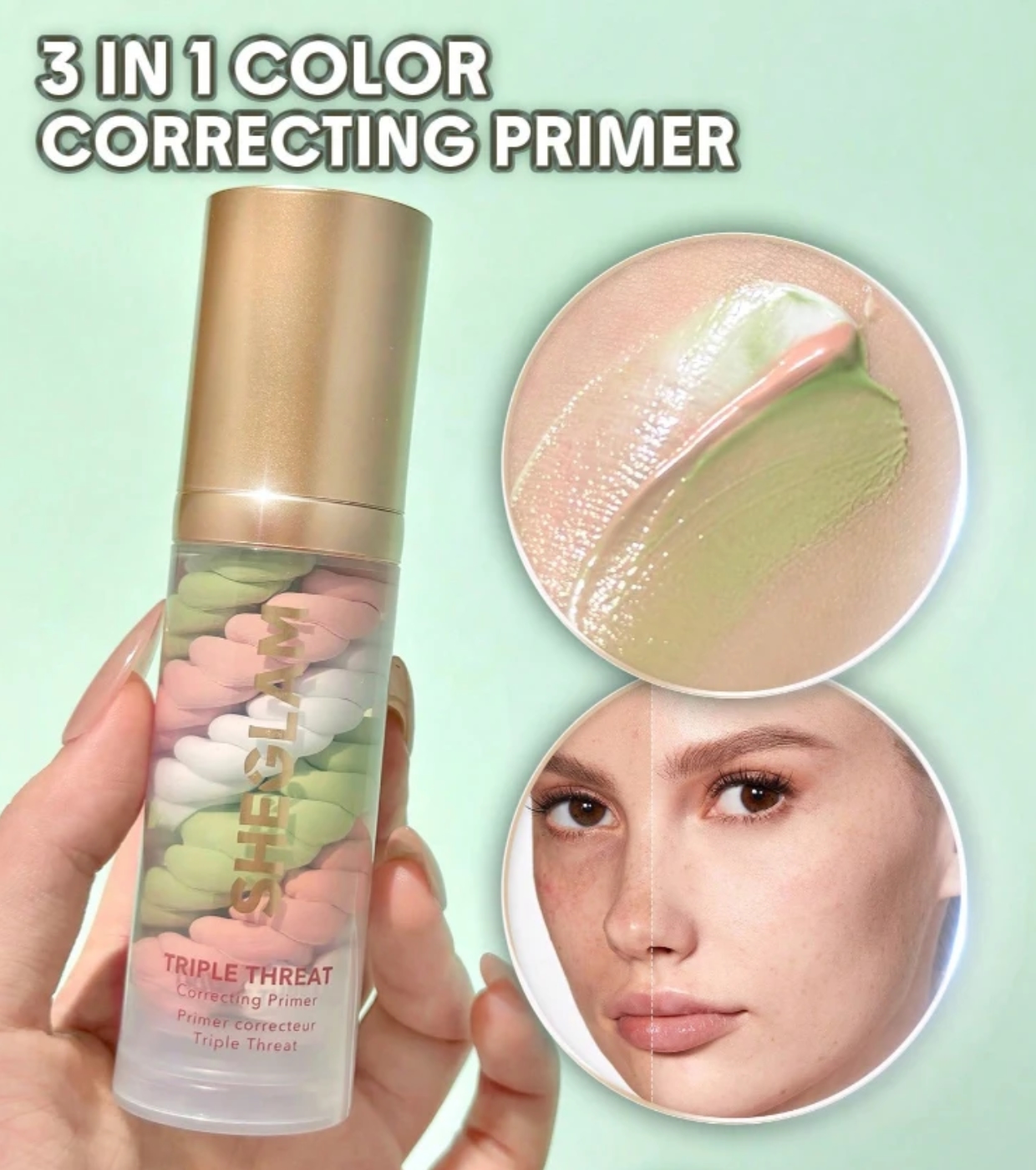 SHEGLAM - Primer Corretor de Cor Triple Threat