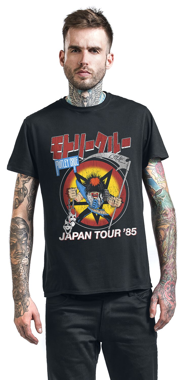 Japan Tour | Mötley Crüe T-Shirt Manches courtes