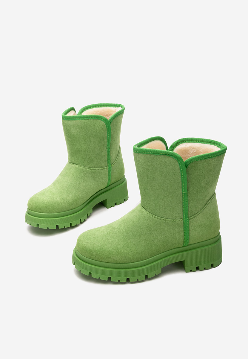 Bottes de neige femme vert Octavia