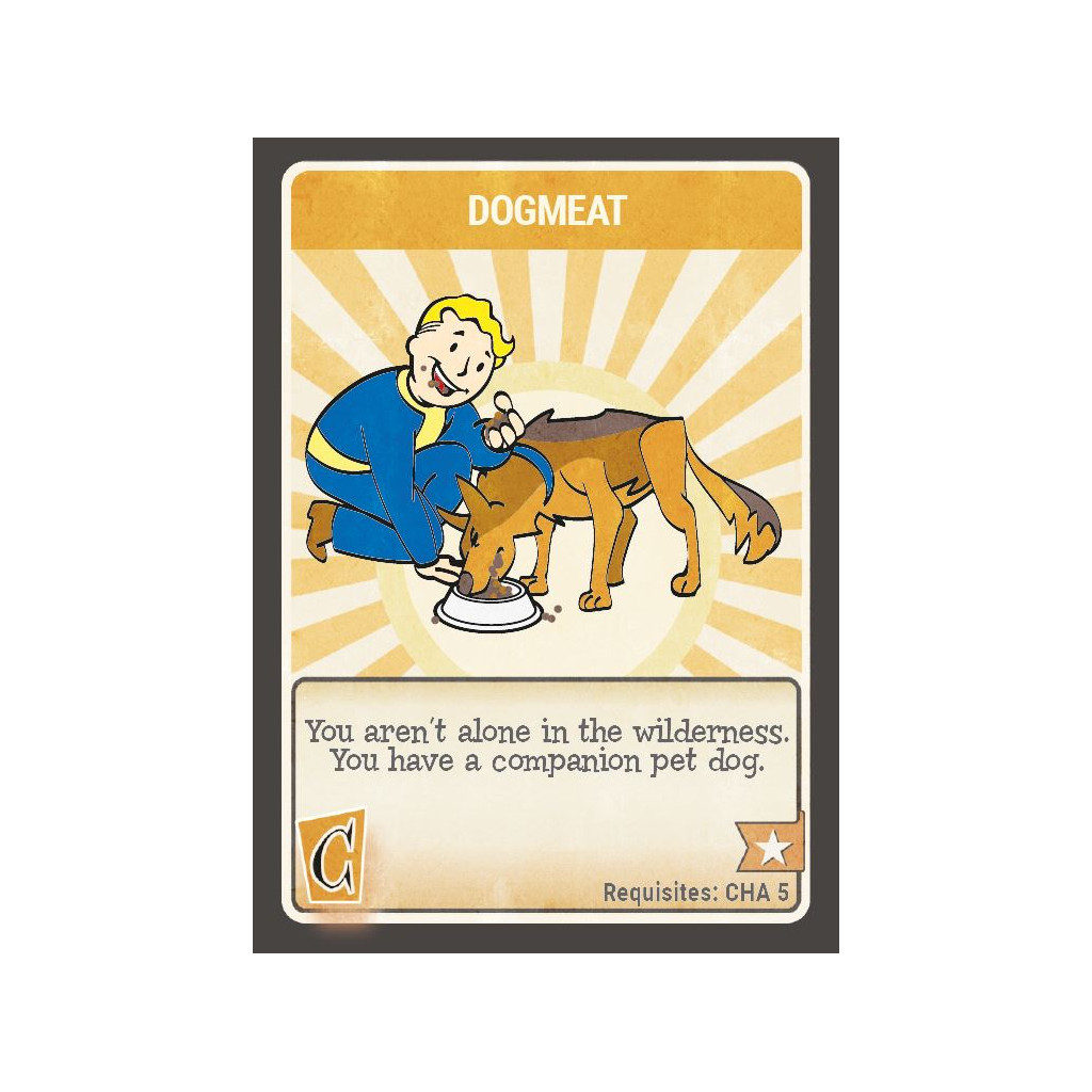 Fallout: The Roleplaying Game - Perk Cards