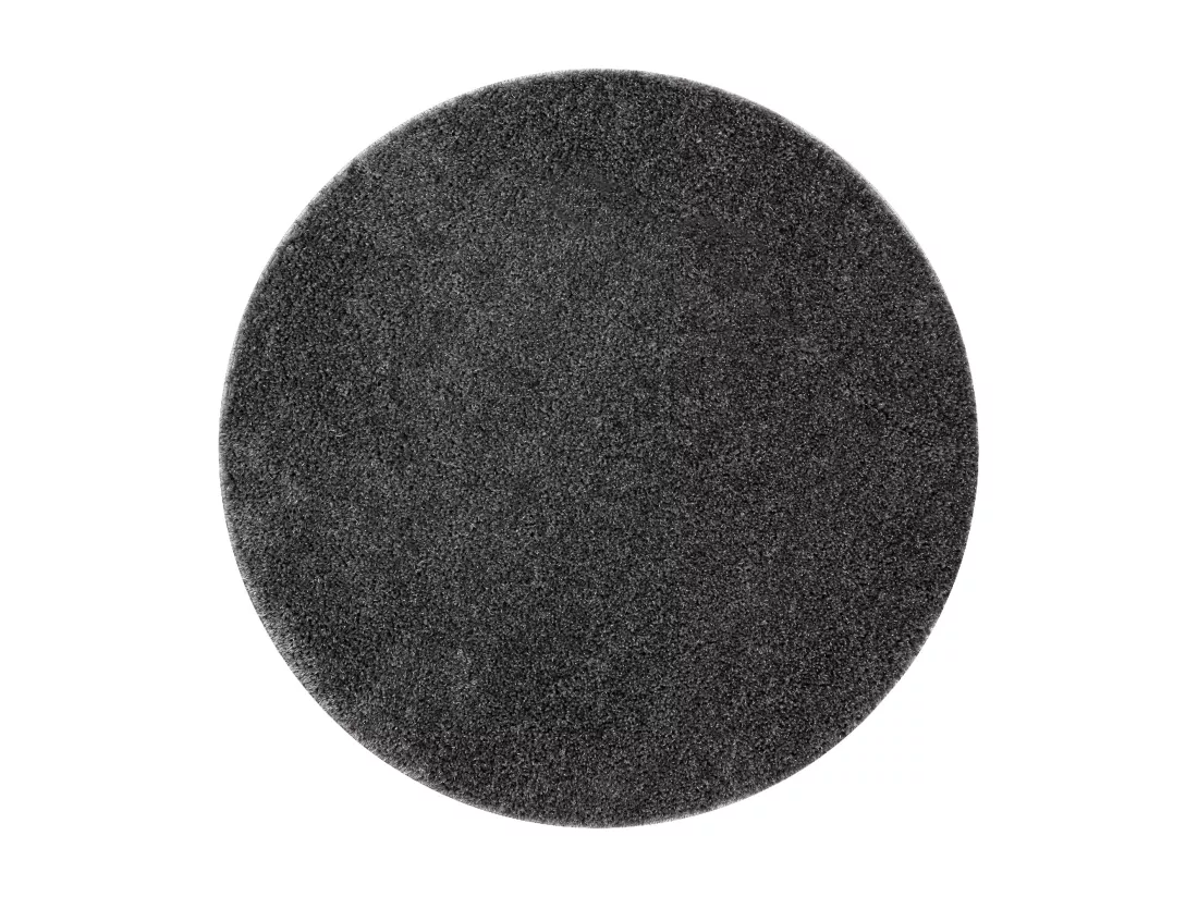 Tapis de salle de bain SYNERGY cercle, glamour, antidérapant, doux - cercle 67 cm