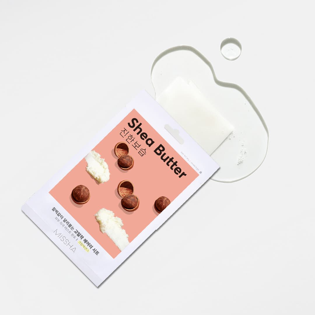 Máscara Airy Fit Sheet Mask - Shea Butter - 19gr