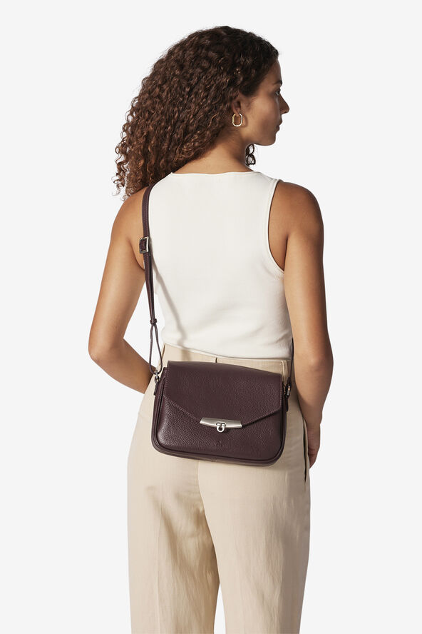 ADAX Cormorano shoulder bag Leah Burgundy