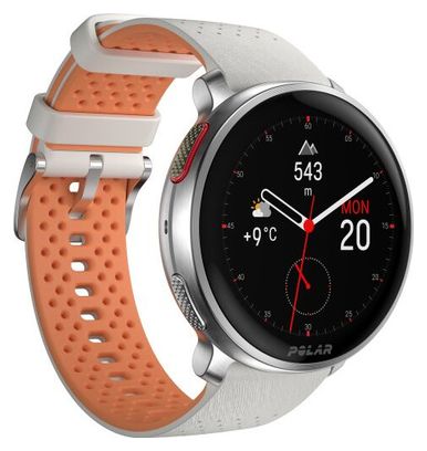 Montre GPS Polar Vantage V3 Blanc Orange