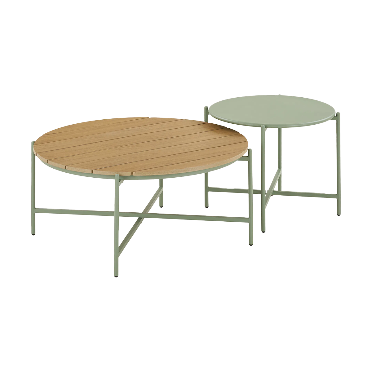 Tuin loungeset Mischa 5-delig - met zitkussens Groen