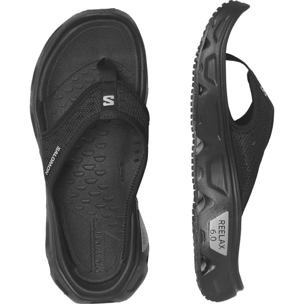 Tong de récupération SALOMON REELAX BREAK 6.0 W BLACK/BLACK/ALLOY