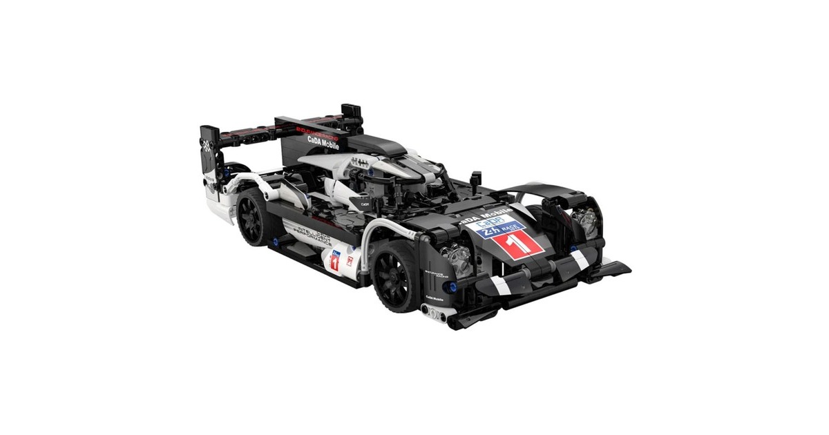 CaDASports Car - GT Sport Car Constructiespeelgoed  (C51307W, Dual Mode Control)