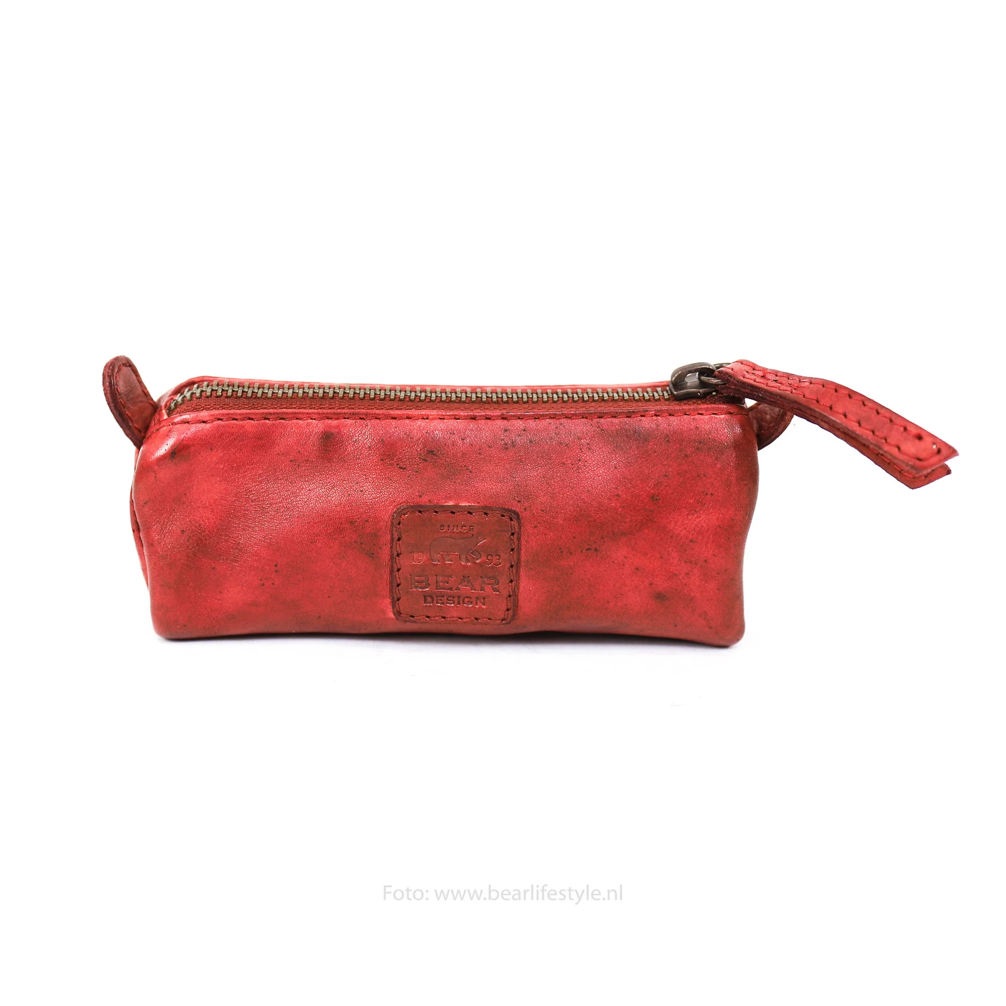 Bear Design Cow Lavato Pennenetui Tito Rood CL6258