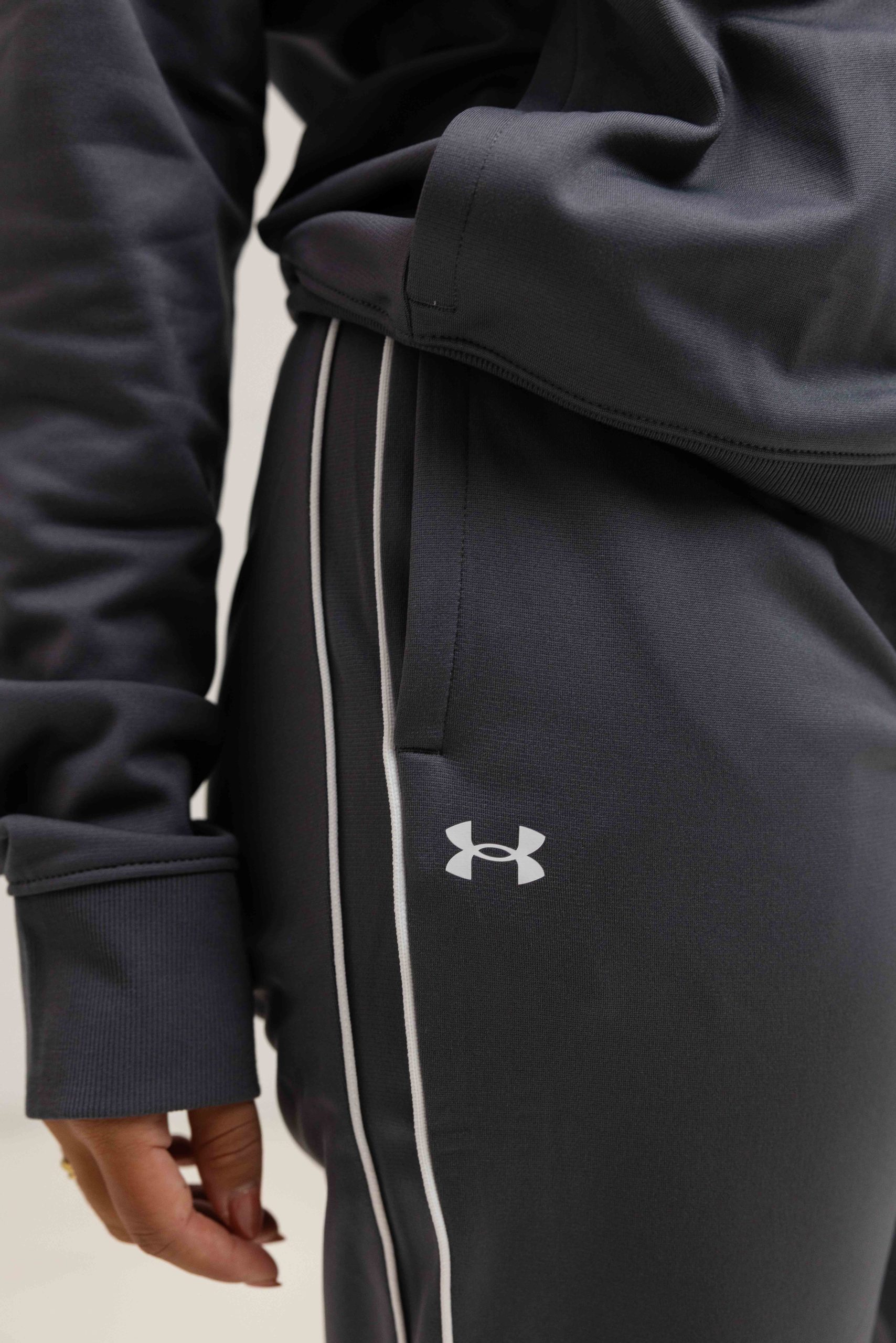 Under Armour Rival Tricot Trainingspak Dames Grijs