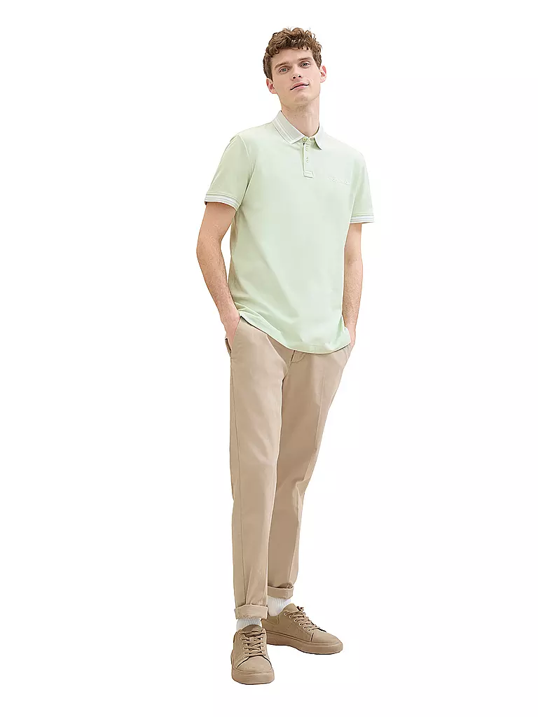 TOM TAILOR Poloshirt grün