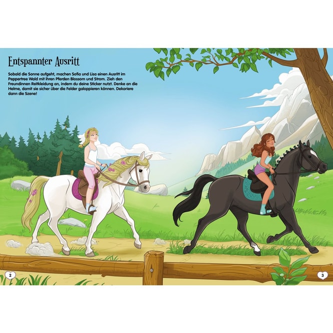 SCHLEICH® Horse Club™ - Glitzer-Anziesticker