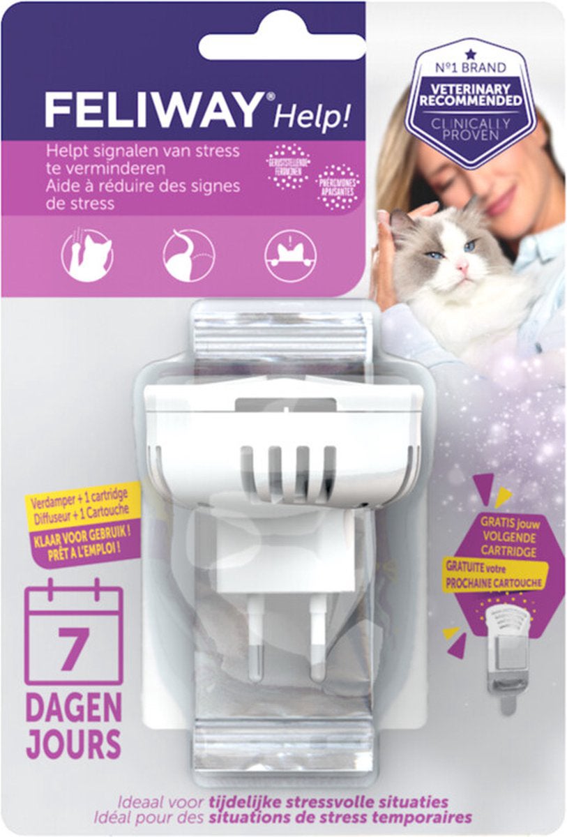 Feliway Help! Anti stress diffuser + cartridge