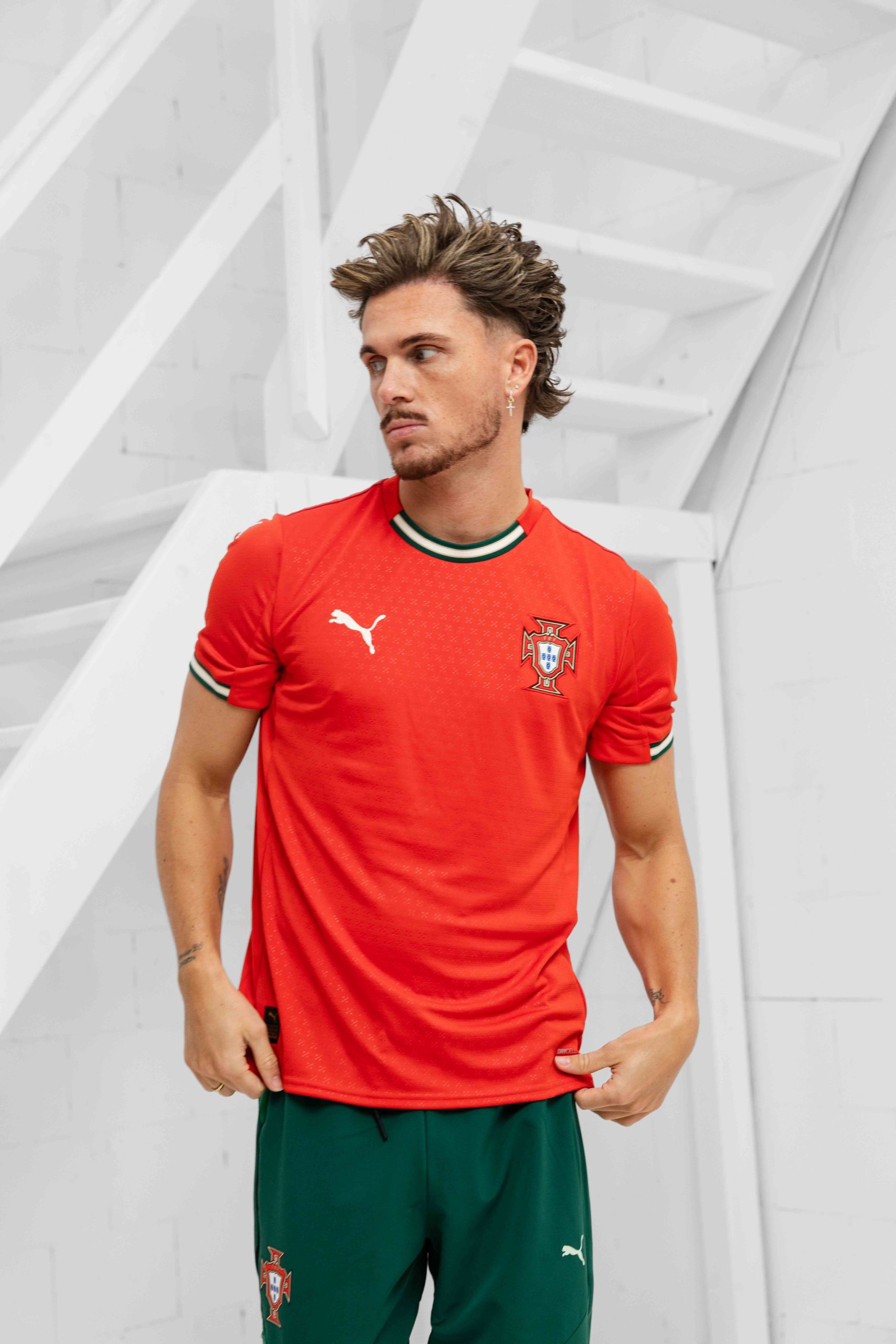 Portugal Thuis Shirt Heren Rood 2025/2026