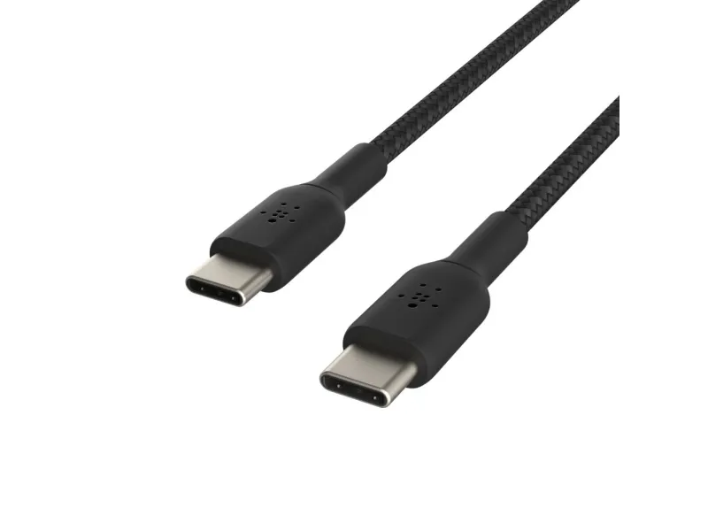 Belkin BoostCharge - USB-kabel - 24 pin USB-C (han) til 24 pin USB-C (han) - 1 m - sort