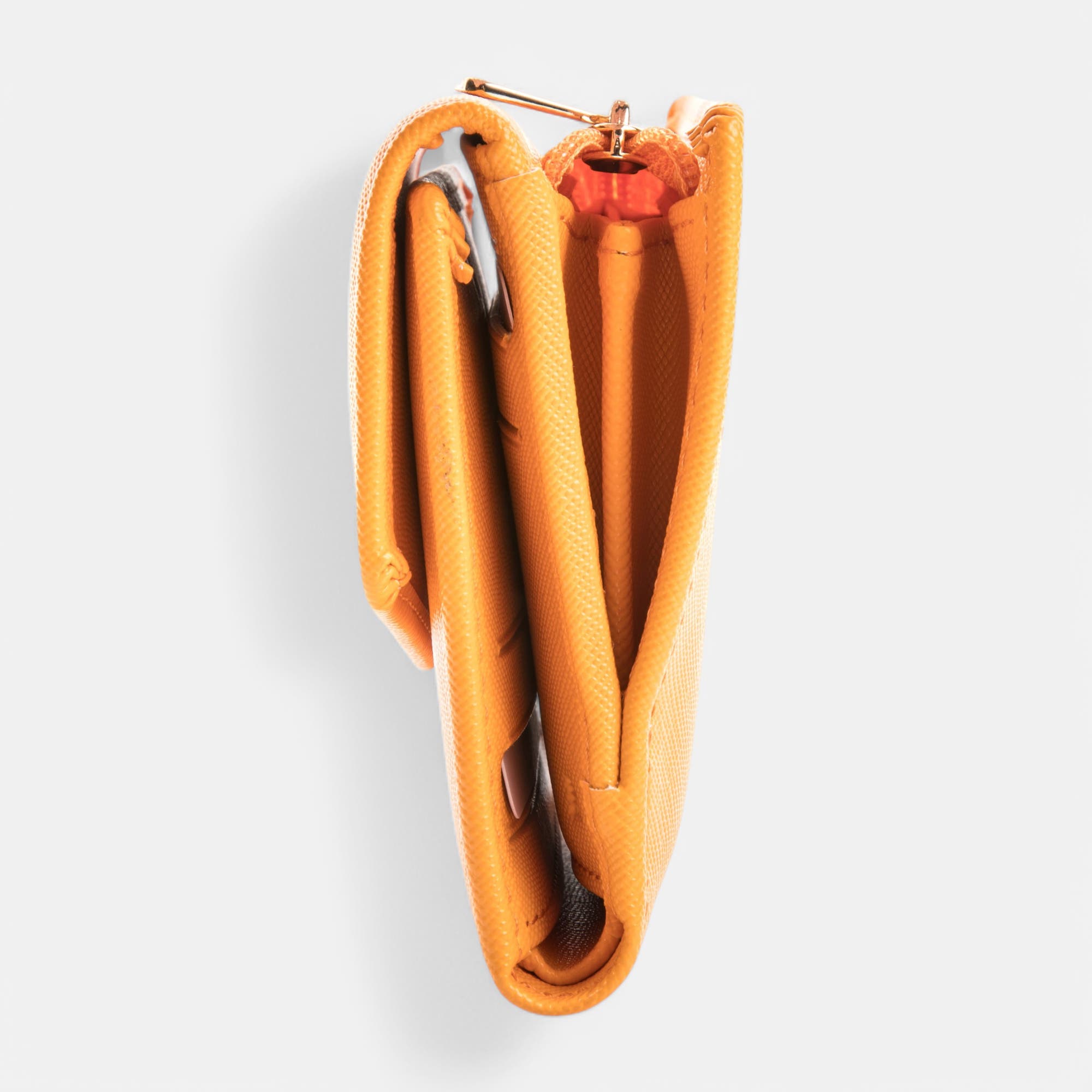 Petite maroquinerie orange