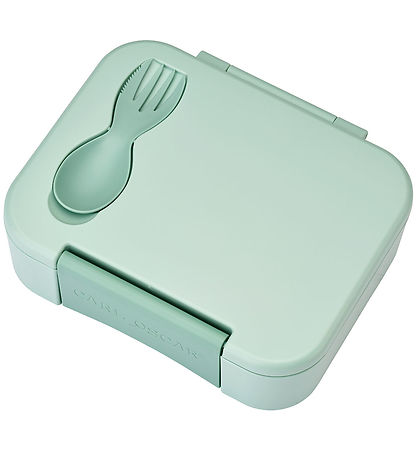 Carl Oscar Brotdose m. Gabel/Löffel - BentoBox - Grün
