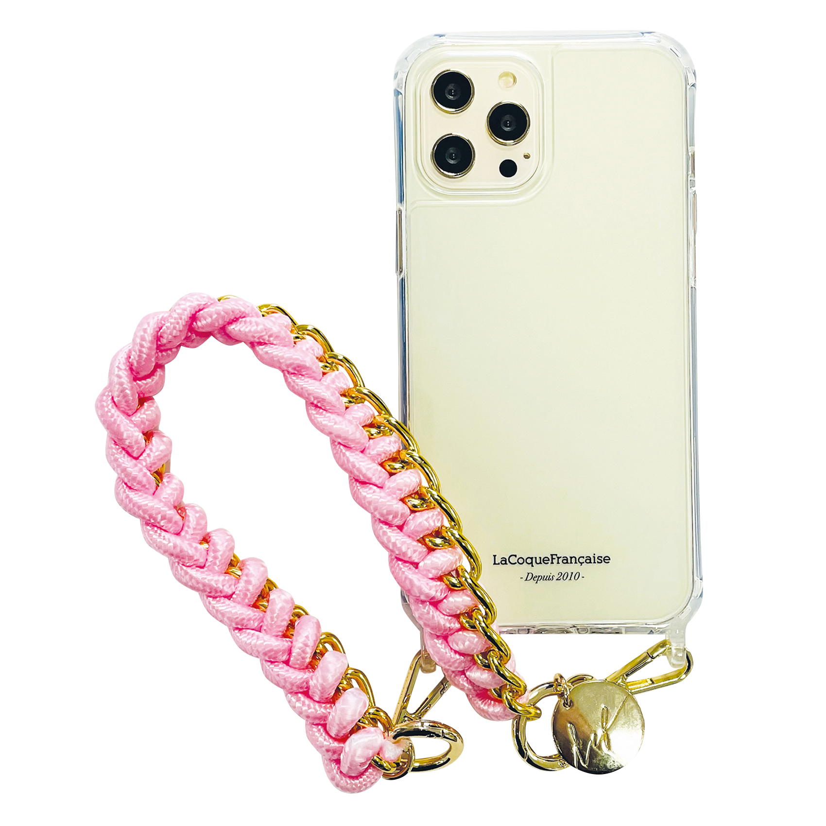 ROMY - Chaîne courte bijoux | Rose
