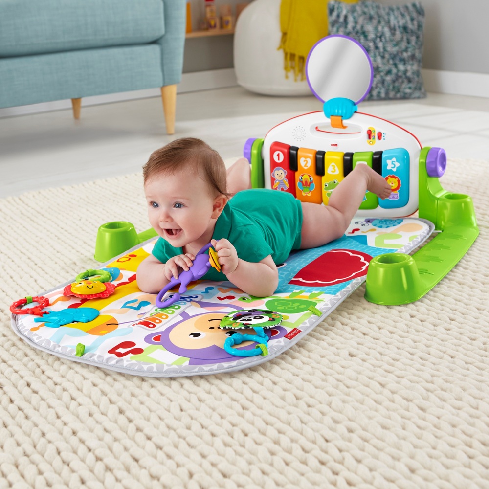 Fisher-Price Deluxe Kick & Play Piano Baby-Spielmatte
