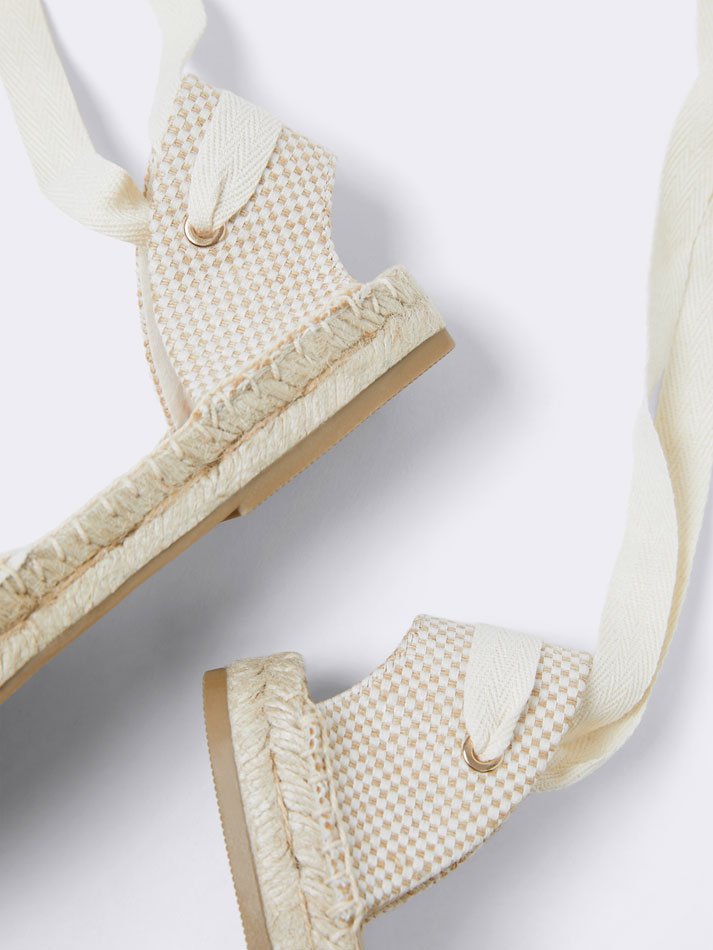 Espadrille amarrada - Crua