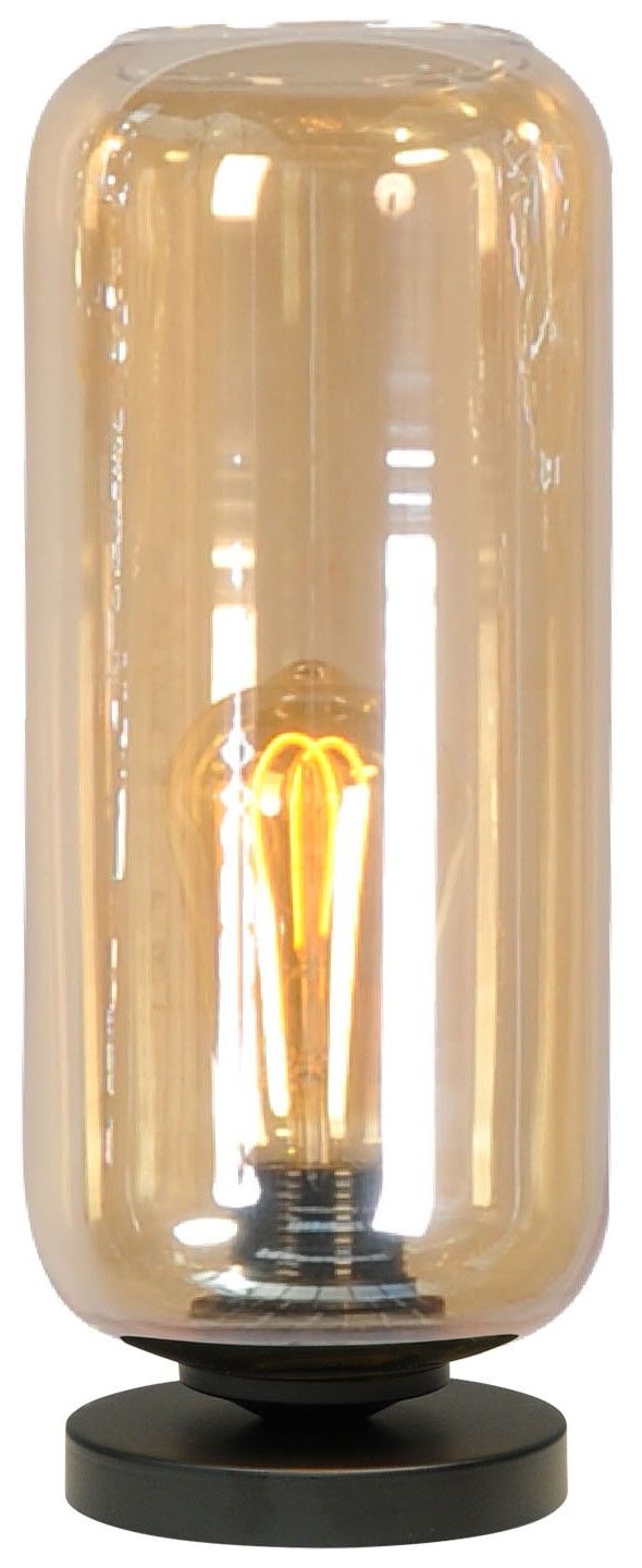 Tafellamp 4260-05-14-5 Quinto Amber B13 x D13 cm