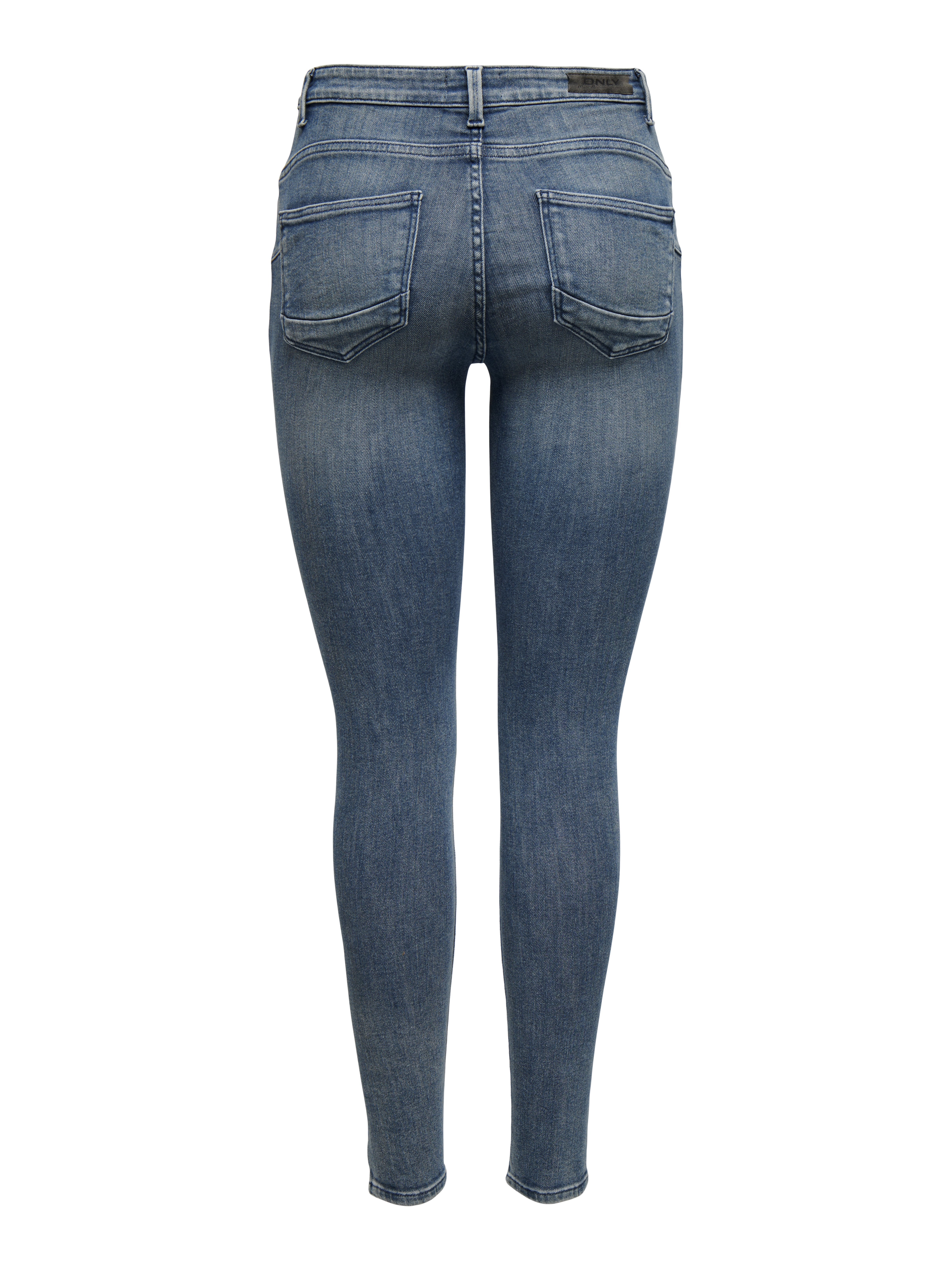 ONLPOWER Mittlere Taille Skinny Fit Jeans Special Blue Grey Denim
