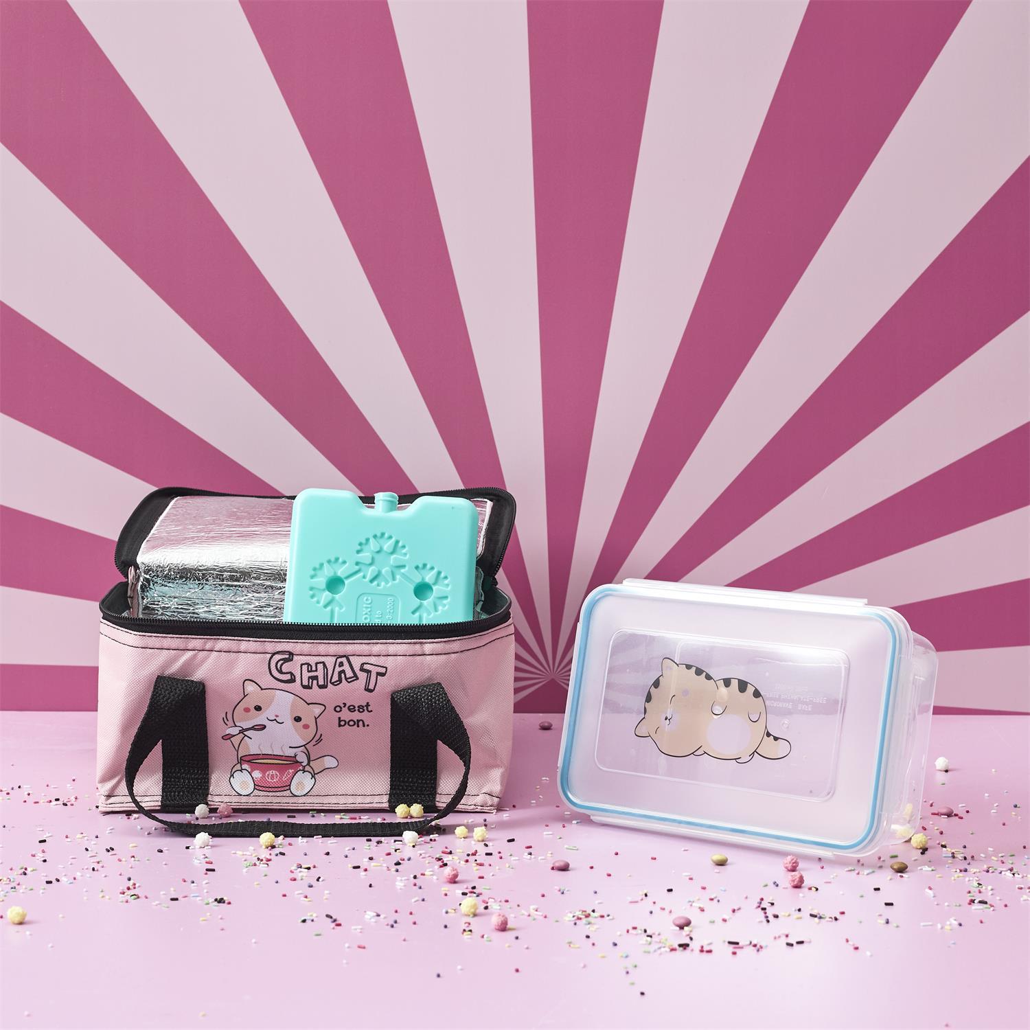LUNCH BOX SAC FRAICH PAIN DE GLACE KAWAII 2.6L