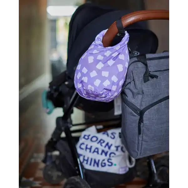 Bambino Mio Wetbag für unterwegs lila