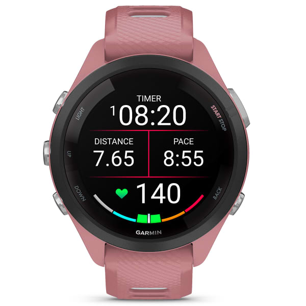 Montre cardio GPS GARMIN FORERUNNER 265S PINK
