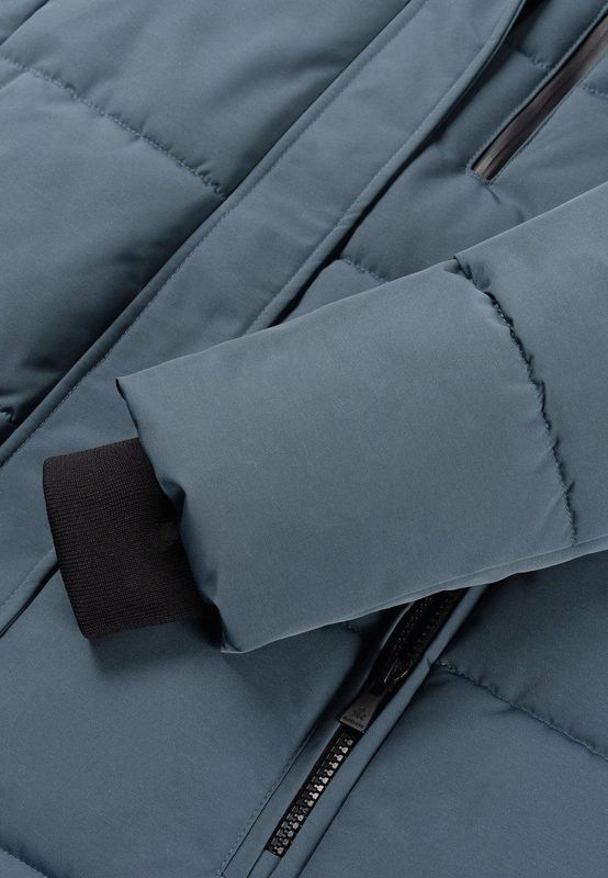 Kjelvik - Gaby - Gewatteerde Winterjas - Blauw - Halflang