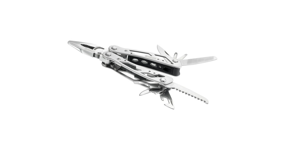 StanleyMultitool 12 in 1 multifunctioneel gereedschap  (Roestvrij staal)