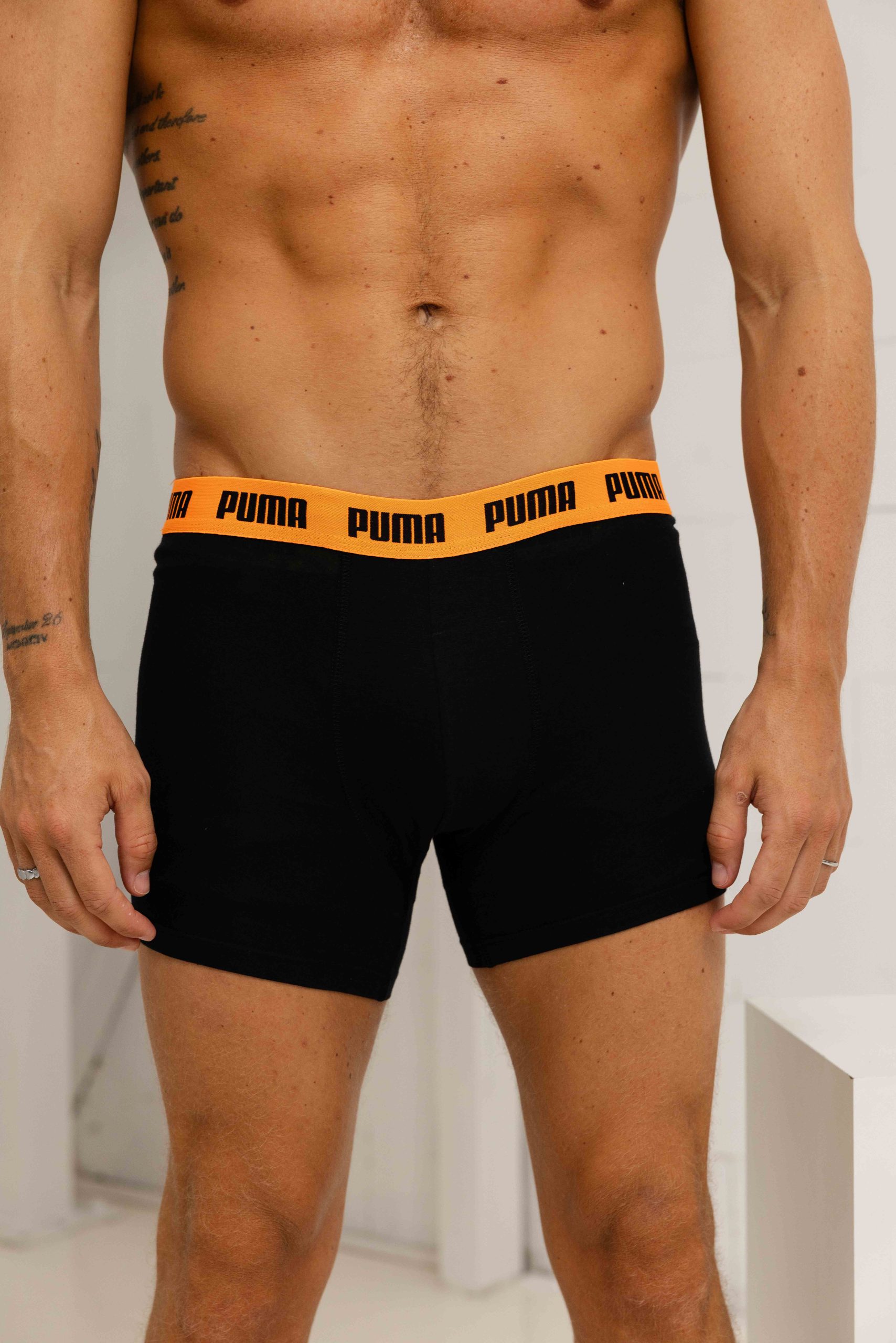 Puma Everyday Basic Boxershort Heren 3-Pack Black Pop