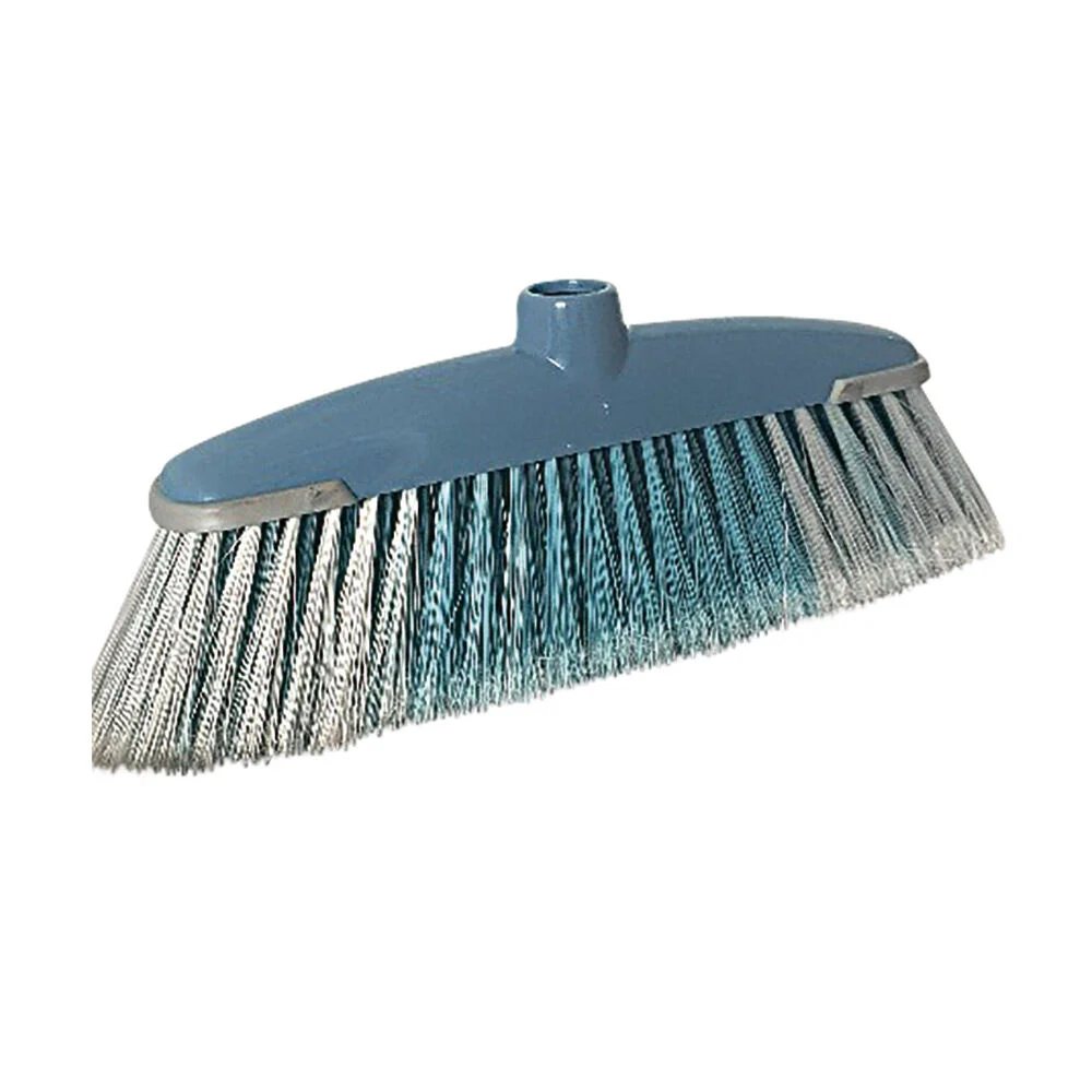 Tête de balai à visser bleu et gris