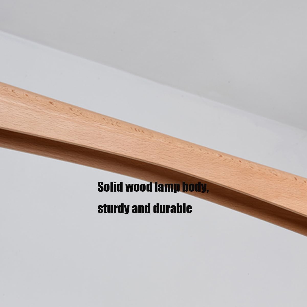 LED Pendelleuchte esstisch holz Dimmbar, Moderne Hängelampe mit Fernbedienung,Linear Design Hängeleuchte Esstisch lampe, Höhenverstellbar Holzlampe für Esszimmer Büro Küchenlampe (100cm)