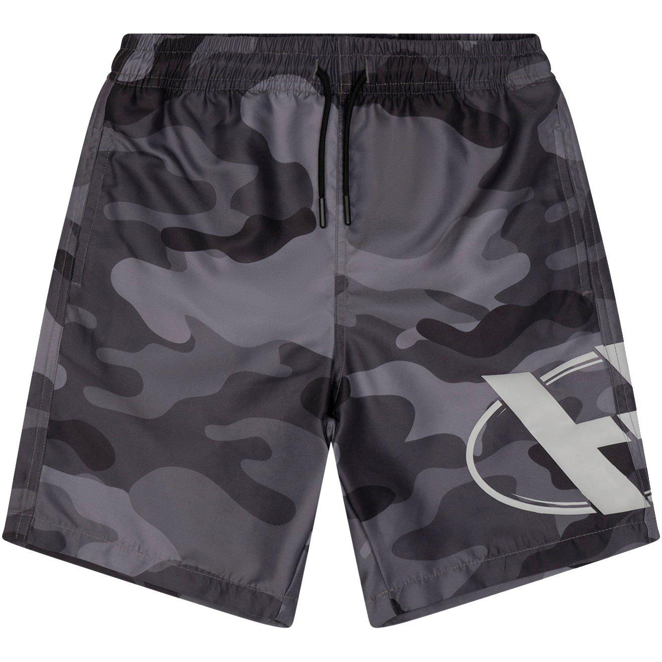 Hype Camo Swimming Shorts Juniors