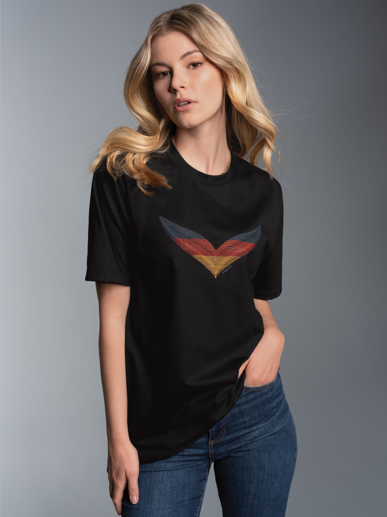 Deutschland T-Shirt Schwarz