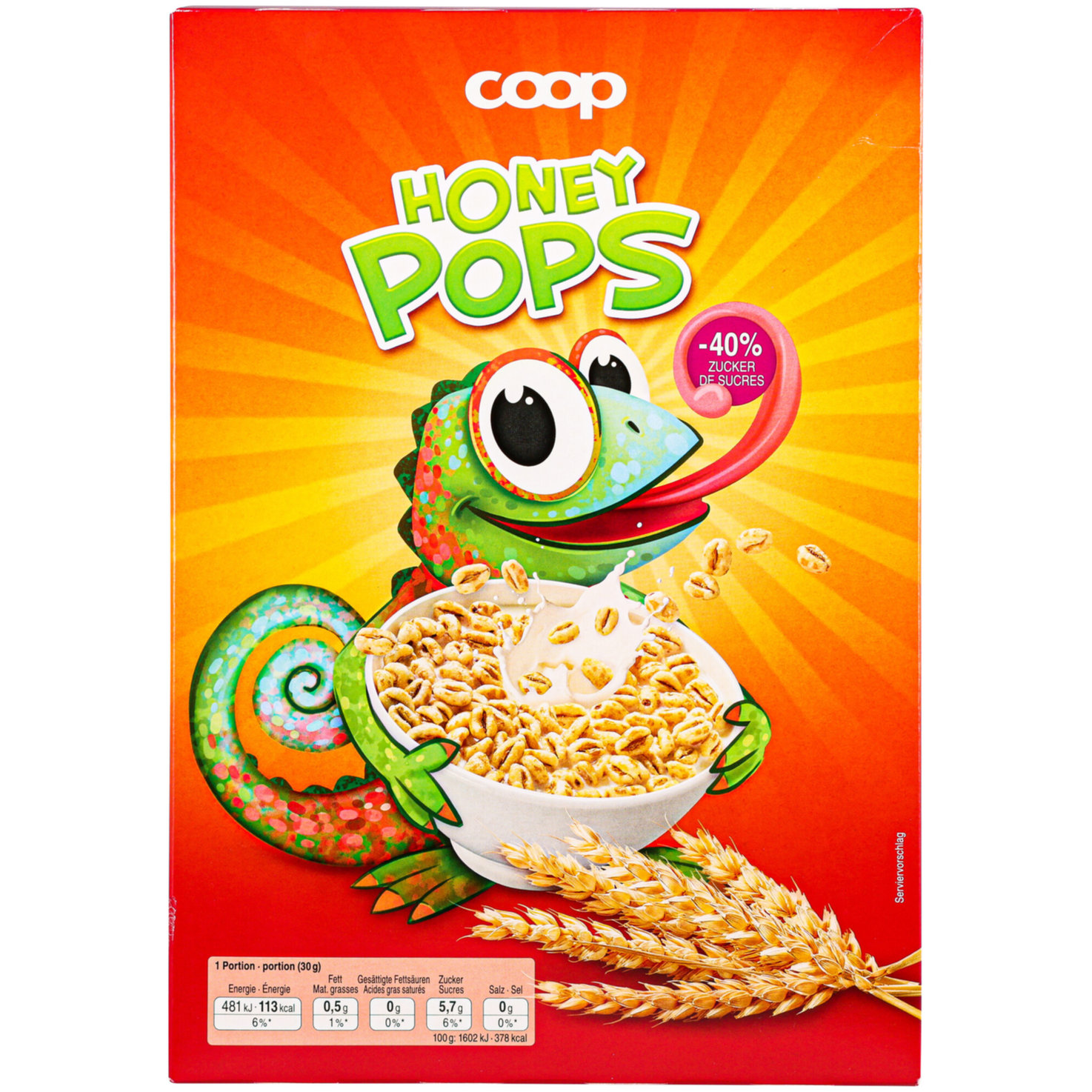 Weizenpops mit Honig
