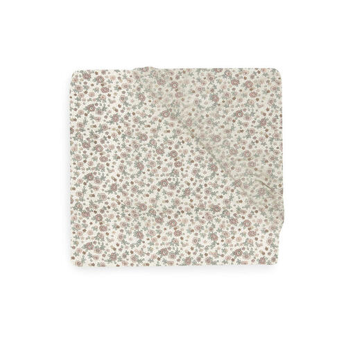 Drap-Housse Jersey 40/50x80/90 cm Retro Flowers - JOLLEIN
