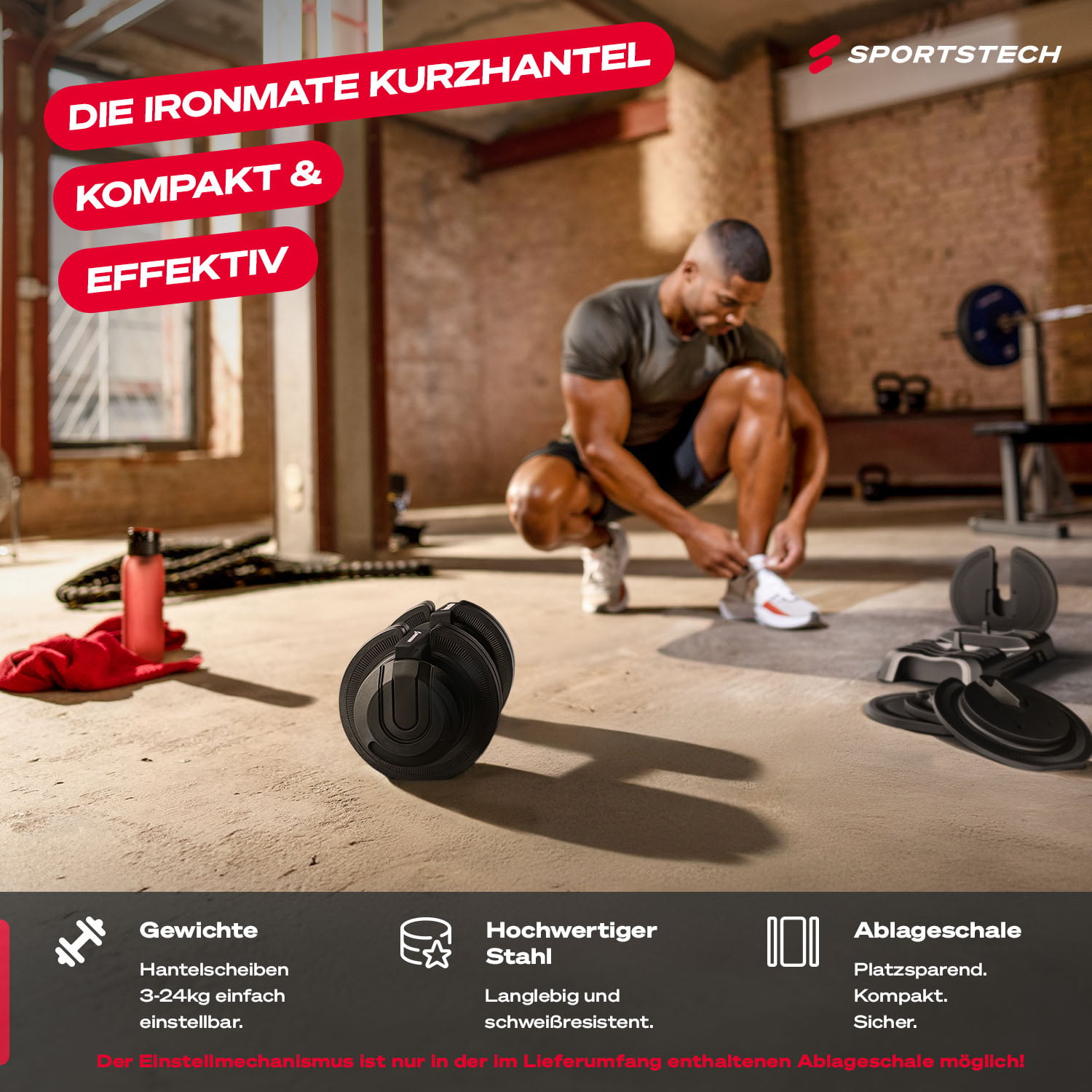 Ironmate 24 KG Hantel