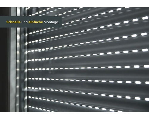 Schellenberg rolluikprofiel voor Maxi systeem H 52 x B 800 mm grijs