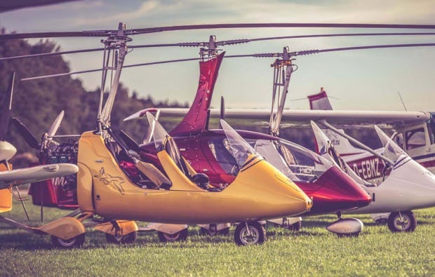 Tragschrauber Rundflug Speichersdorf