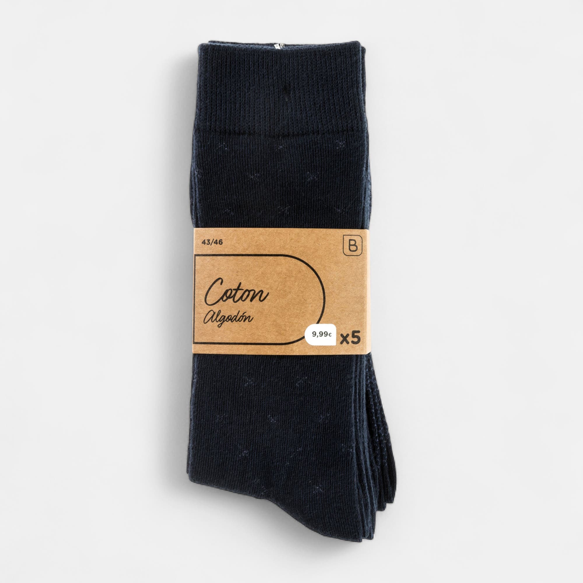 Chaussettes Homme bleu marine
