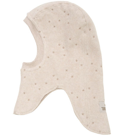 Huttelihut Schlupfmütze - Fleece - 2-lagig - Camel Melange m. St